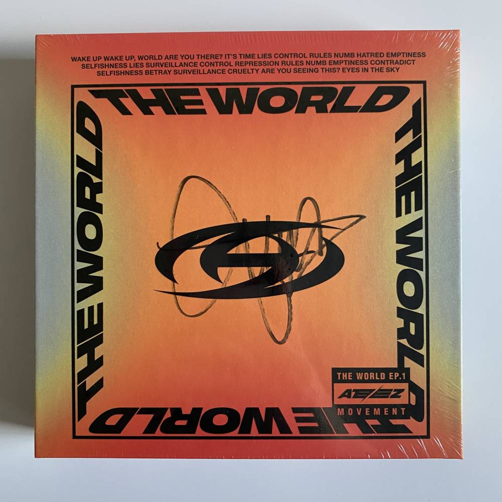 ATEEZ JONGHO SIGNED 'THE WORLD EP.1: MOVEMENT' - VERSION Z